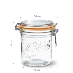 Bocal français en verre 750 ml