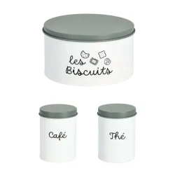 Boîte à biscuits en métal 3 litres