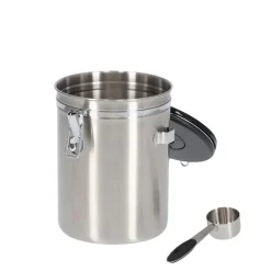 Boîte à café en inox avec cuillère 1,7 litres
