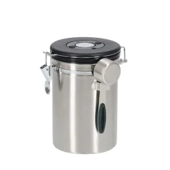 Boîte à café en inox avec cuillère 1,7 litres