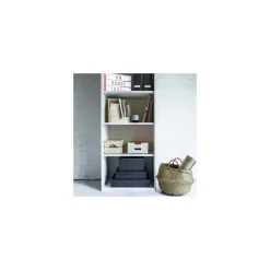 Boîte en carton gris anthracite