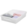 Boîte sous le lit avec couvercle papillon 60 litres