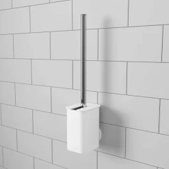 Brosse de toilette murale