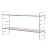 Etagère murale vieux rose