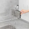 Égouttoir à vaisselle à 2 niveaux
