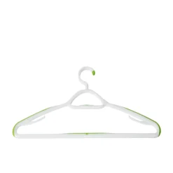 Lot de 2 cintres en plastique antiglisse