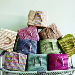 Panier cube de rangement 30 cm