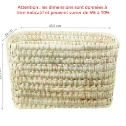 Panier de rangement marocain haut (L)
