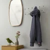 Patère au style scandinave avec 6 double crochets