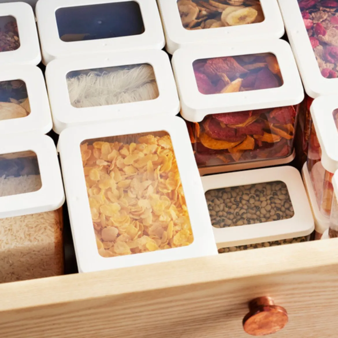 Petite boîte de rangement alimentaire hermétique 0,35 litre