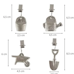 4 poids en fonte pour nappe