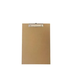 Porte bloc à pince A5 en carton kraft
