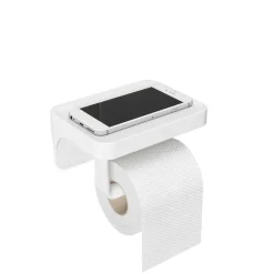Porte papier toilette à ventouse adhésive