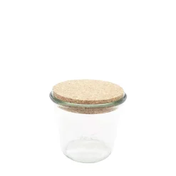 Pot en verre avec bouchon en liège 600 ml