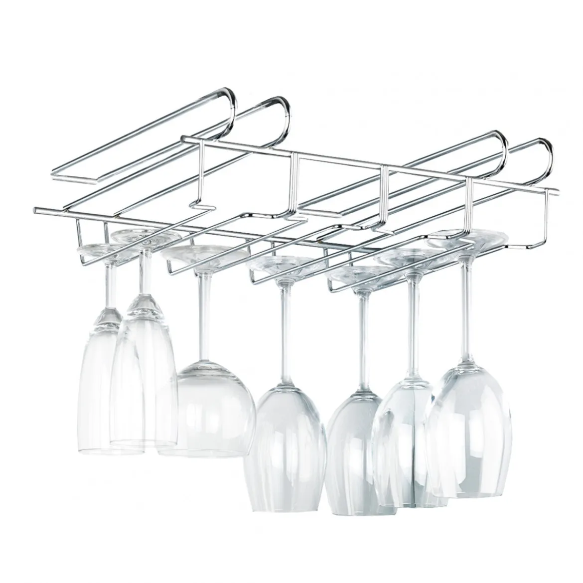 Rack à verres pour suspendre jusqu'à 12 verres à pied