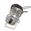 Rangement pour poêles et couvercles de cuisine