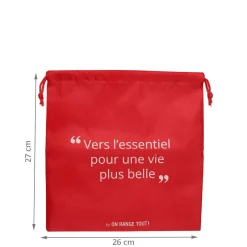 Sac essentiel rouge