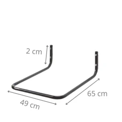 Support mural range 2 pneus