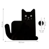 Tableau magnétique noir chat