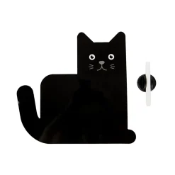 Tableau magnétique noir chat