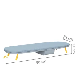 Table à repasser pliable et compacte