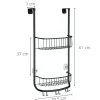 Étagère de paroi de douche