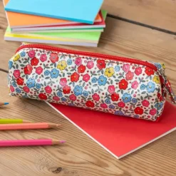Trousse d'école fleurie