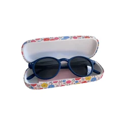 Étui à lunettes fleuri