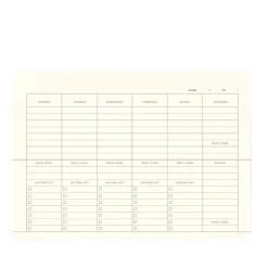 Weekly planner 52 pages